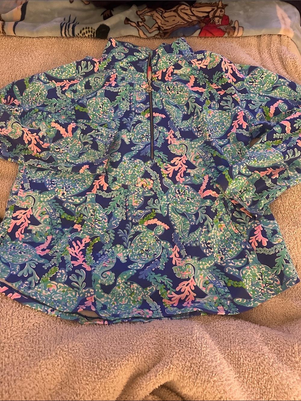 Lilly Pulitzer XXL quarter zip pullover. Amazing condition